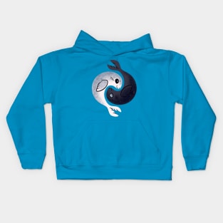 Yin Yang Seals Kids Hoodie